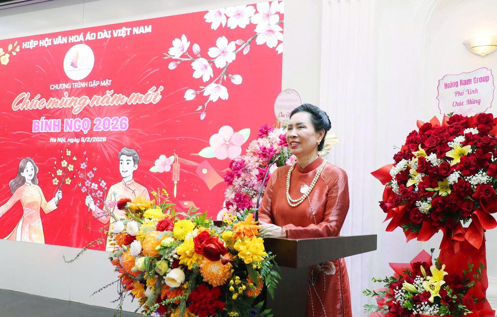 Hiệp hội Văn hóa Áo dài Việt Nam kiện toàn bộ máy để hướng tới nhiều nhiệm vụ trọng tâm trong năm mới - Ảnh 1.