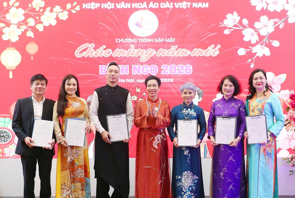 Hiệp hội Văn hóa Áo dài Việt Nam kiện toàn bộ máy để hướng tới nhiều nhiệm vụ trọng tâm trong năm mới - Ảnh 2.