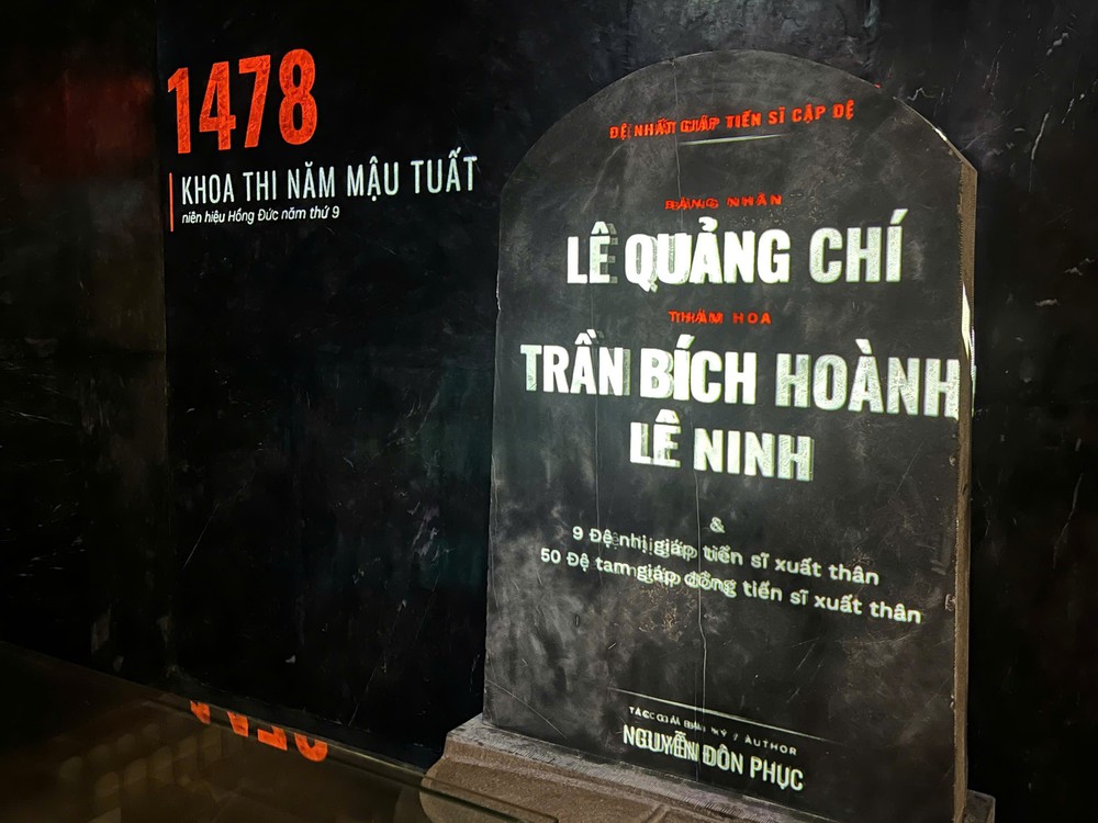 "Đánh thức" di sản bia tiến sĩ bằng công nghệ số - Ảnh 2.