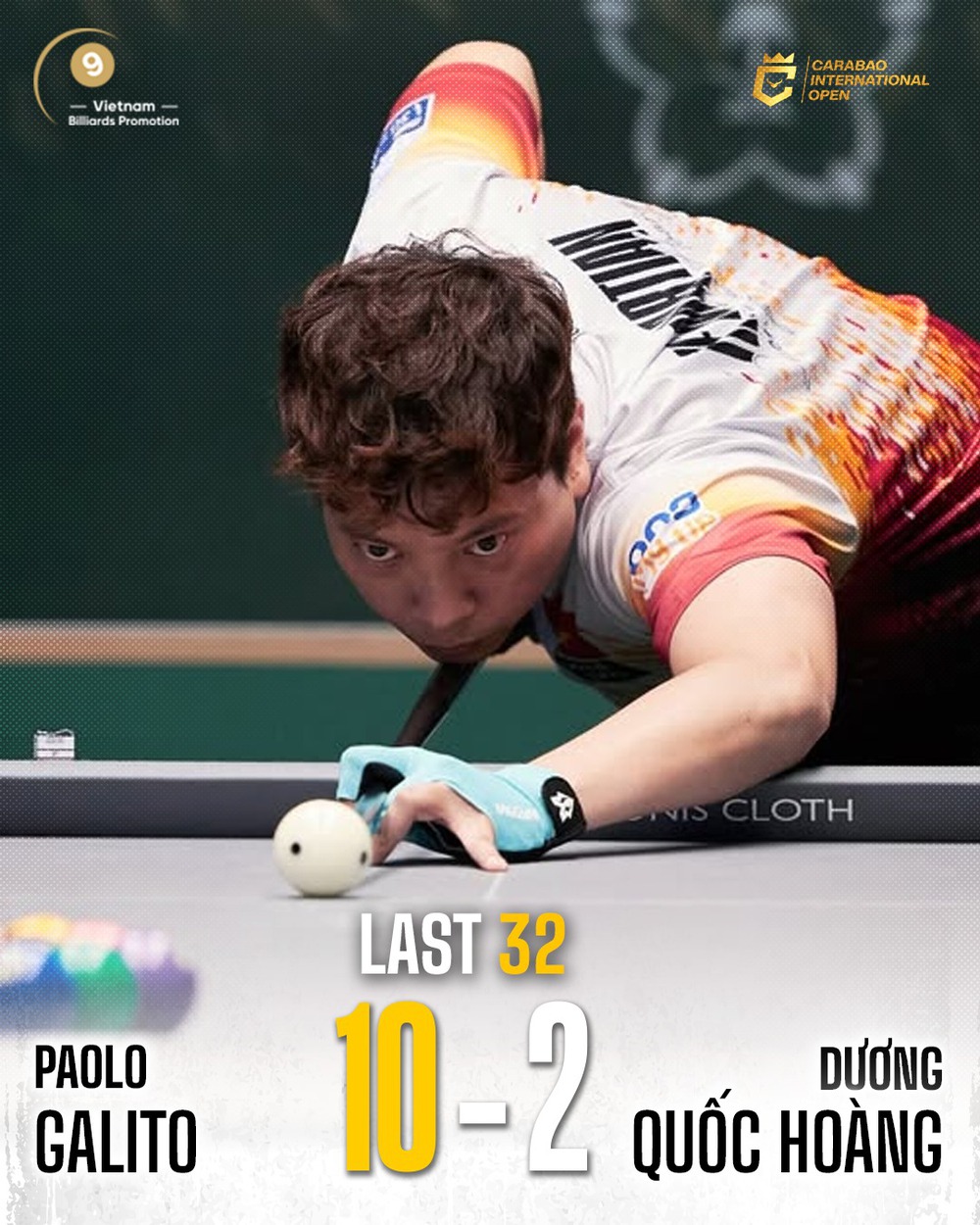 Lường Đức Thiện thua thần đồng Philippines, billiards Việt Nam sạch bóng ở Carabao International Open 2026 - Ảnh 2.