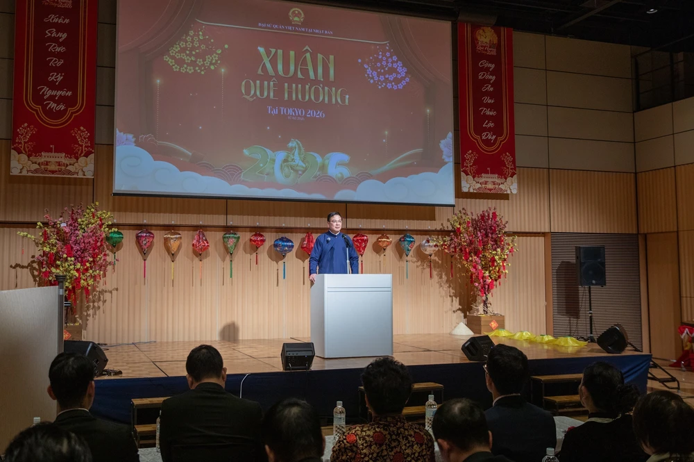 Tết cộng đồng “Xuân quê hương 2026”: Điểm hẹn thân thuộc của cộng đồng người Việt tại Nhật Bản - Ảnh 1.