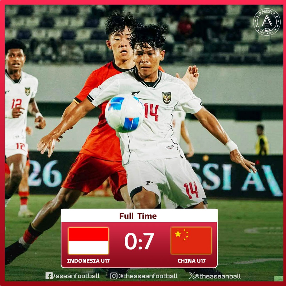 Tuyển trẻ Indonesia thua 0-7 trước Trung Quốc khi chuẩn bị cho giải châu Á, HLV xứ vạn đảo thừa nhận sự thật - Ảnh 1.