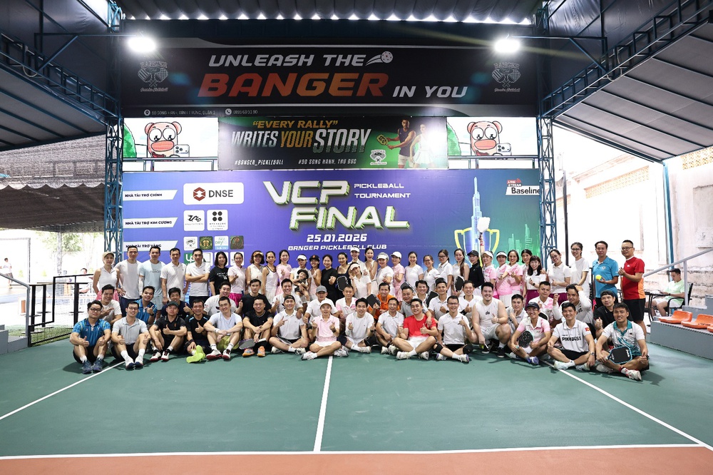 VCP Final Pickleball Tournament - Mùa thứ 2: Giải đấu khép lại thành công, lan tỏa mạnh mẽ phong trào Pickleball cộng đồng - Ảnh 1.