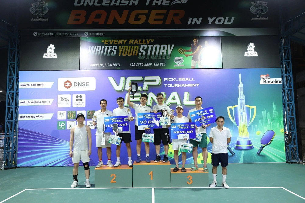 VCP Final Pickleball Tournament - Mùa thứ 2: Giải đấu khép lại thành công, lan tỏa mạnh mẽ phong trào Pickleball cộng đồng - Ảnh 4.