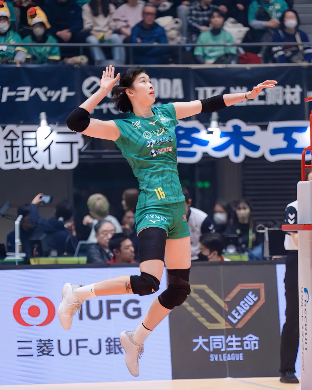 Thanh Thúy tiếp tục thể hiện phong độ ấn tượng ở giải bóng chuyền VĐQG Nhật Bản