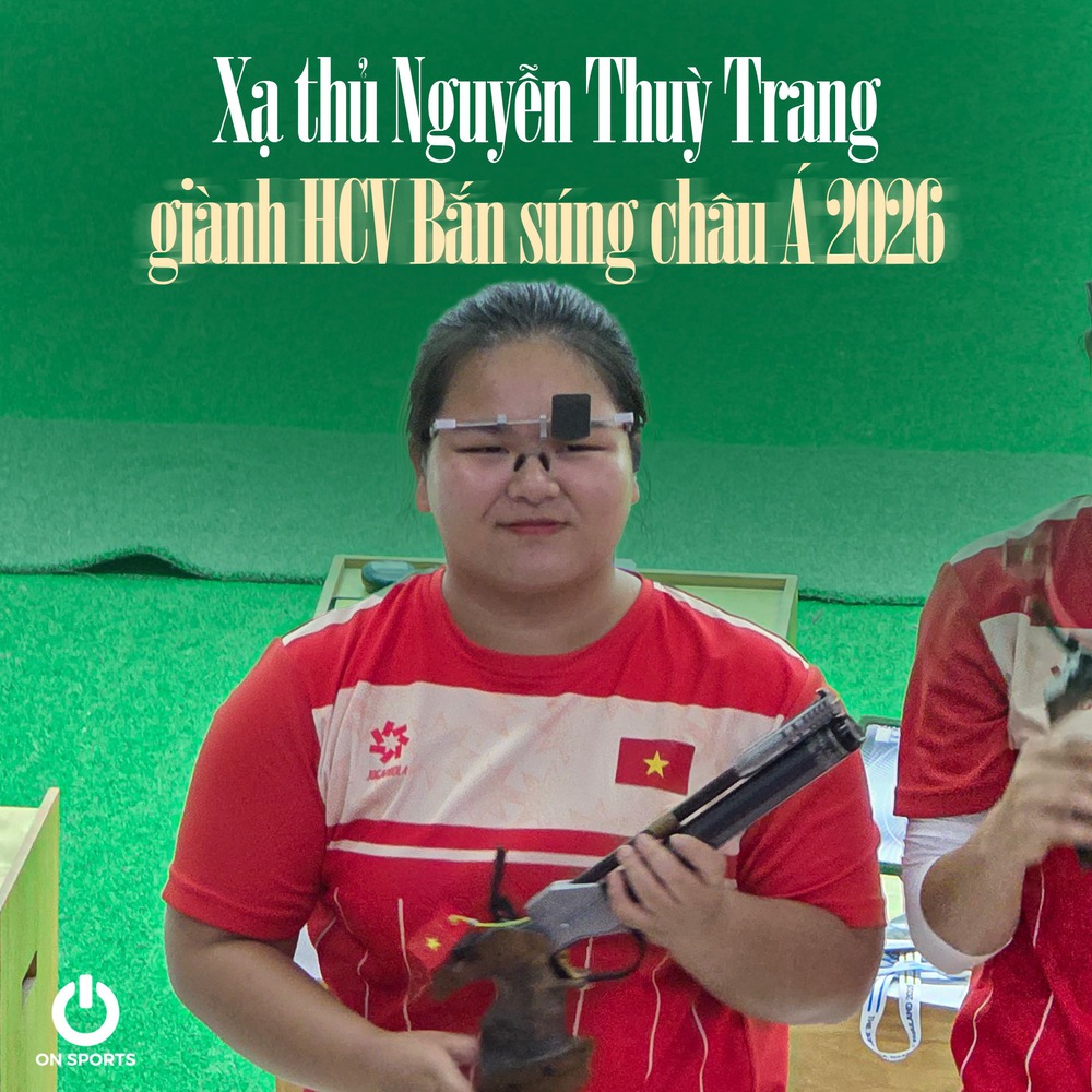 Xạ thủ Nguyễn Thùy Trang tạo cú sốc lớn, đánh bại HCĐ Olympic, giành HCV bắn súng châu Á 2026 cho thể thao Việt Nam  - Ảnh 1.