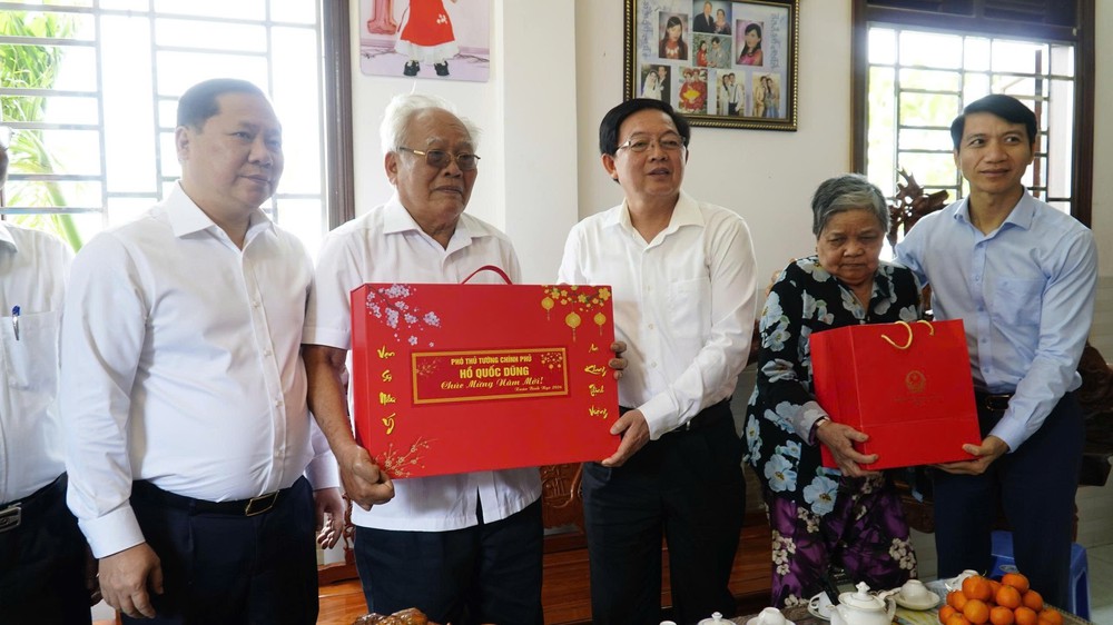 Phó Thủ tướng Hồ Quốc Dũng thăm, động viên nhân dân vùng lũ tỉnh Gia Lai - Ảnh 7.