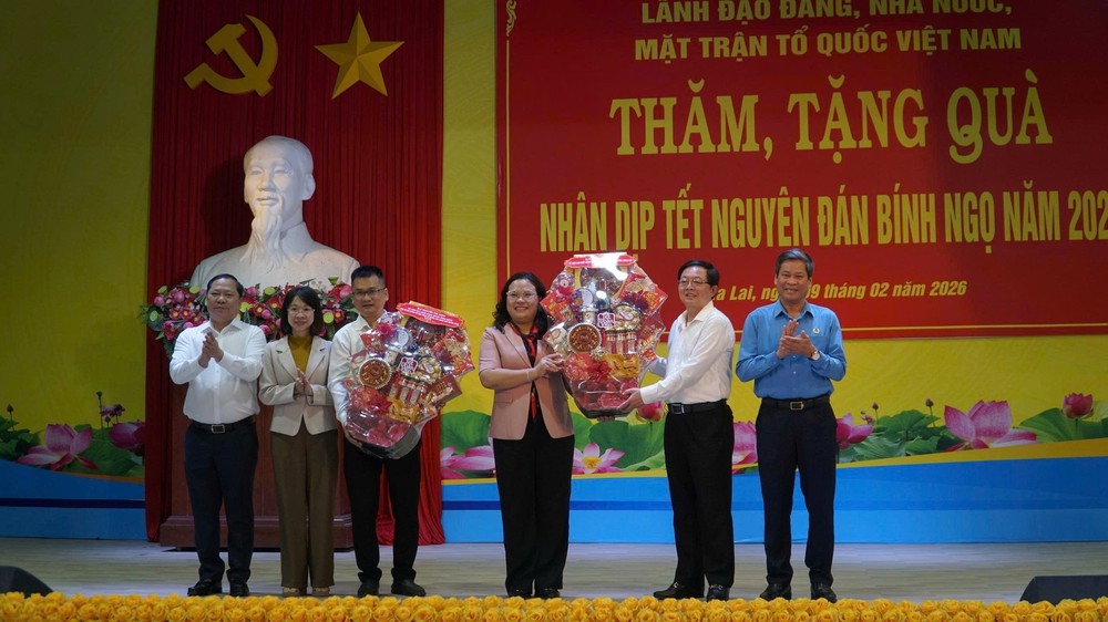 Phó Thủ tướng Hồ Quốc Dũng thăm, động viên nhân dân vùng lũ tỉnh Gia Lai - Ảnh 5.