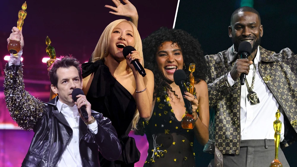 Giải Âm nhạc BRIT 2026: Olivia Dean thắng đậm với 4 giải thưởng, Rosé Blackpink làm nên lịch sử cho K-pop - Ảnh 8. Giải Âm nhạc BRIT 2026: Olivia Dean thắng đậm với 4 giải thưởng, Rosé Blackpink làm nên lịch sử cho K-pop - Ảnh 8.