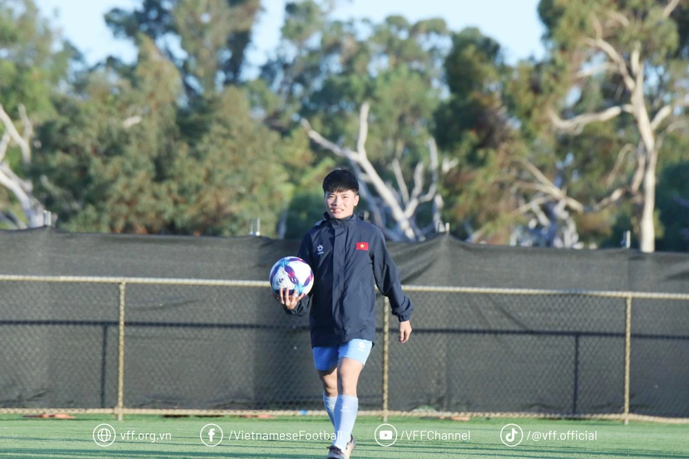 Đội tuyển nữ Việt Nam sẵn sàng cho trận ra quân Asian Cup 2026 - Ảnh 1.