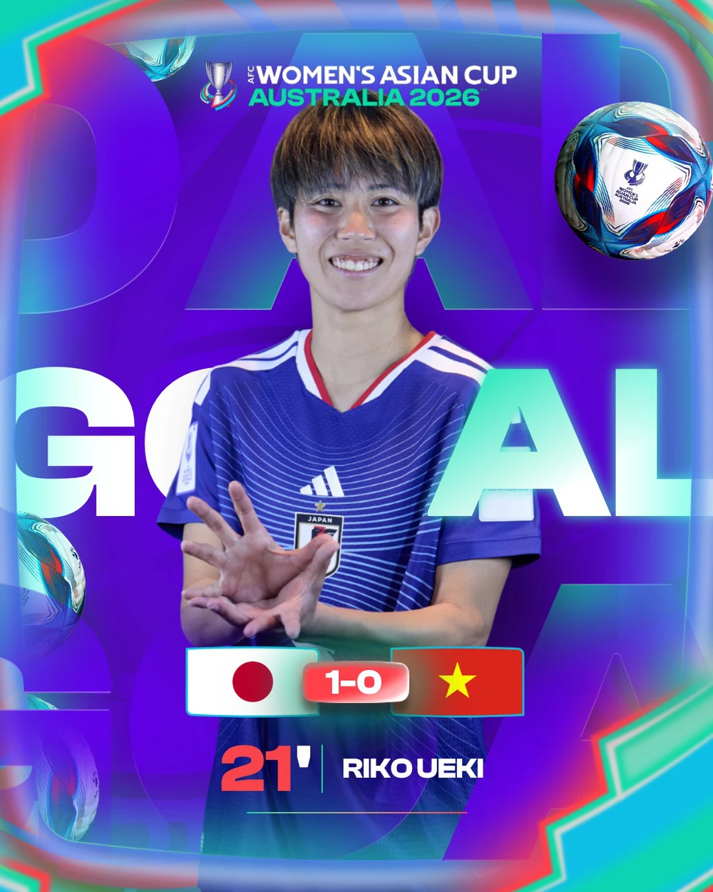 TRỰC TIẾP bóng đá Việt Nam vs Nhật Bản: Riko Ueki ghi bàn (H1, 0-1) - Ảnh 2.