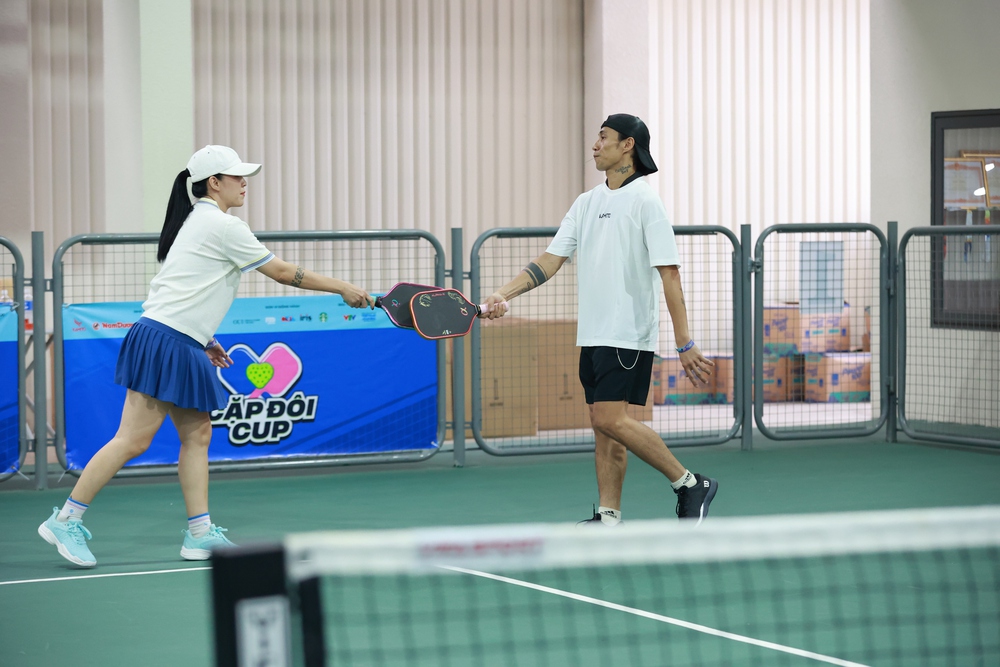Vợ chồng Lý Hoàng Nam – Phương Trinh vô địch giải Pickleball "Cặp đôi Cúp" mùa 2 - Ảnh 5.