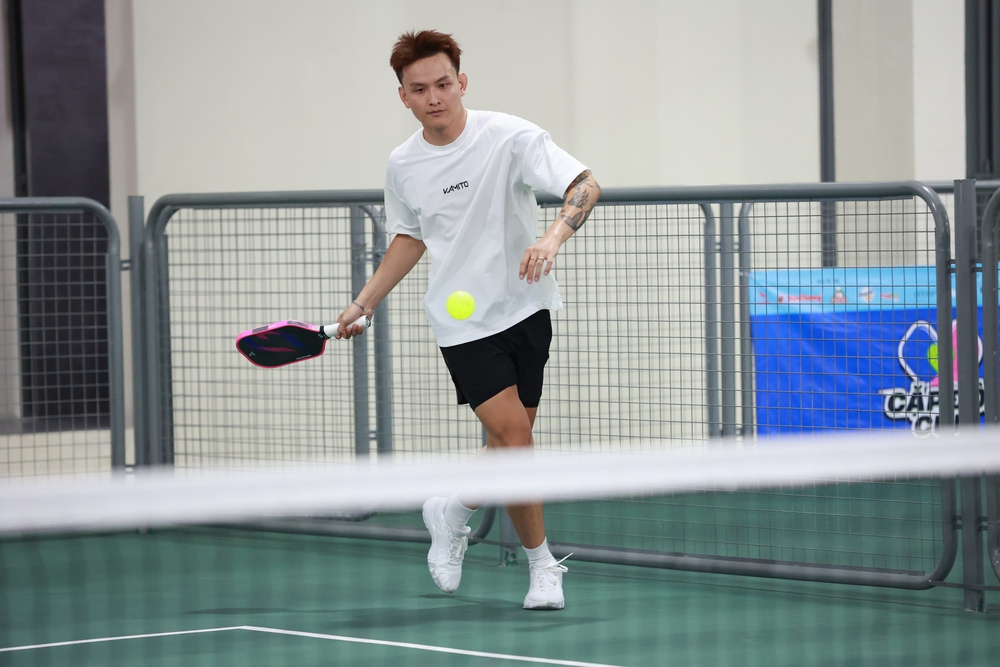 Dàn sao hào hứng tham dự giải Pickleball "Cặp đôi Cup" - Ảnh 4.
