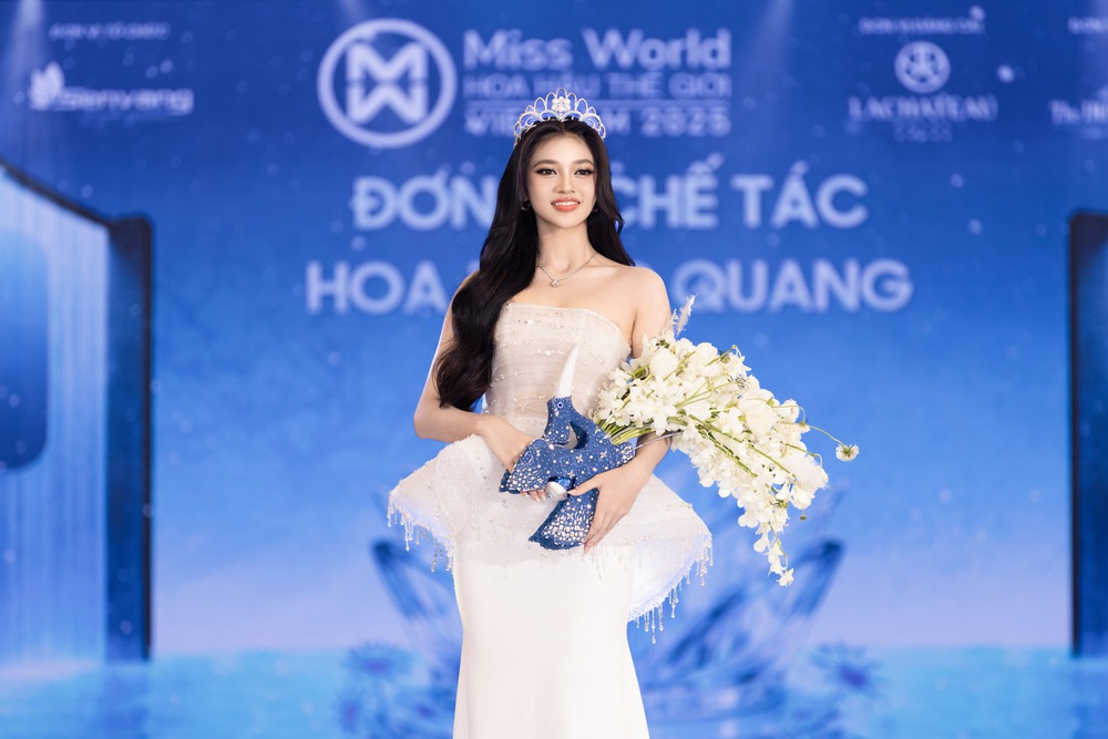 Công bố vương miện, hoa đăng quang Miss World Vietnam 2025 - Ảnh 6.