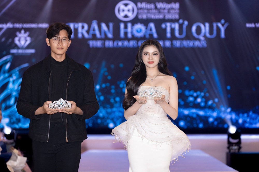 Công bố vương miện, hoa đăng quang Miss World Vietnam 2025 - Ảnh 3.