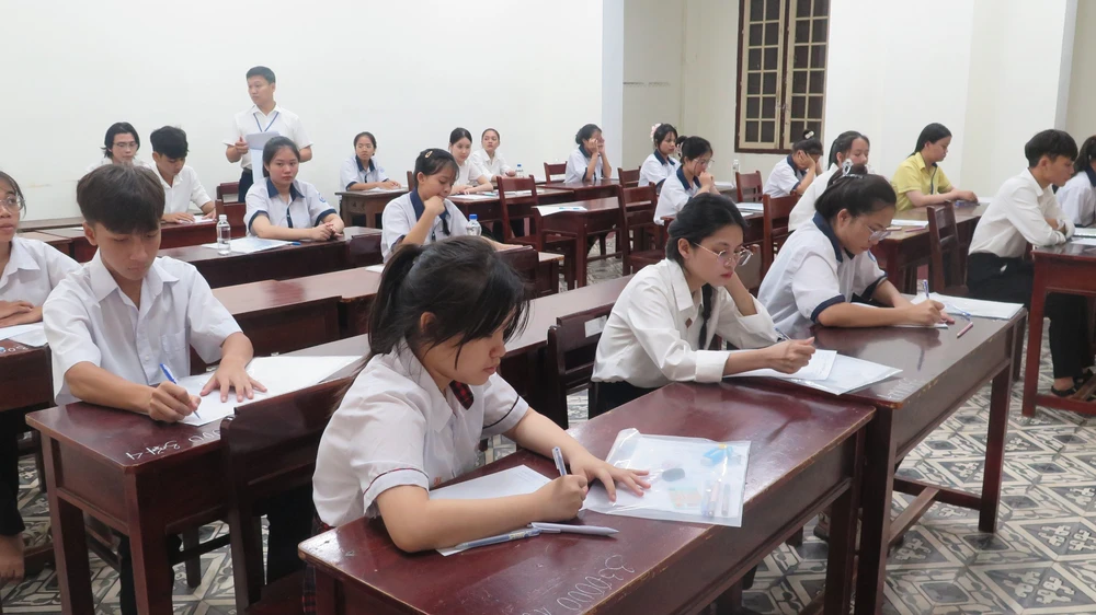 Những điểm mới trong Quy chế thi tốt nghiệp Trung học Phổ thông - Ảnh 1.