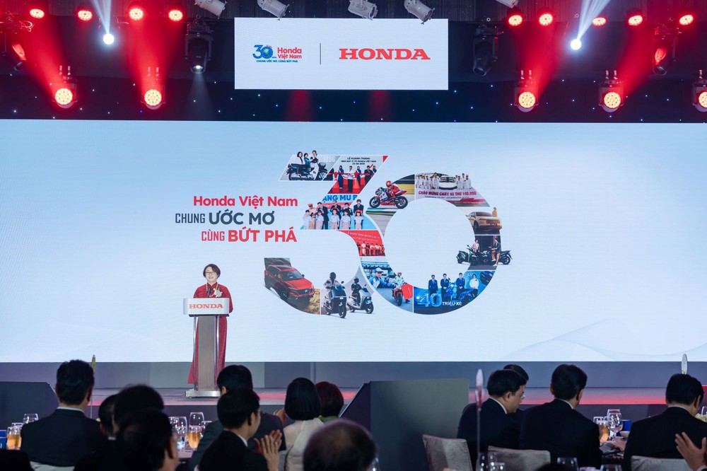Trẻ hóa và điện hóa: hình ảnh mới của Honda Việt Nam ở tuổi 30 - Ảnh 1.