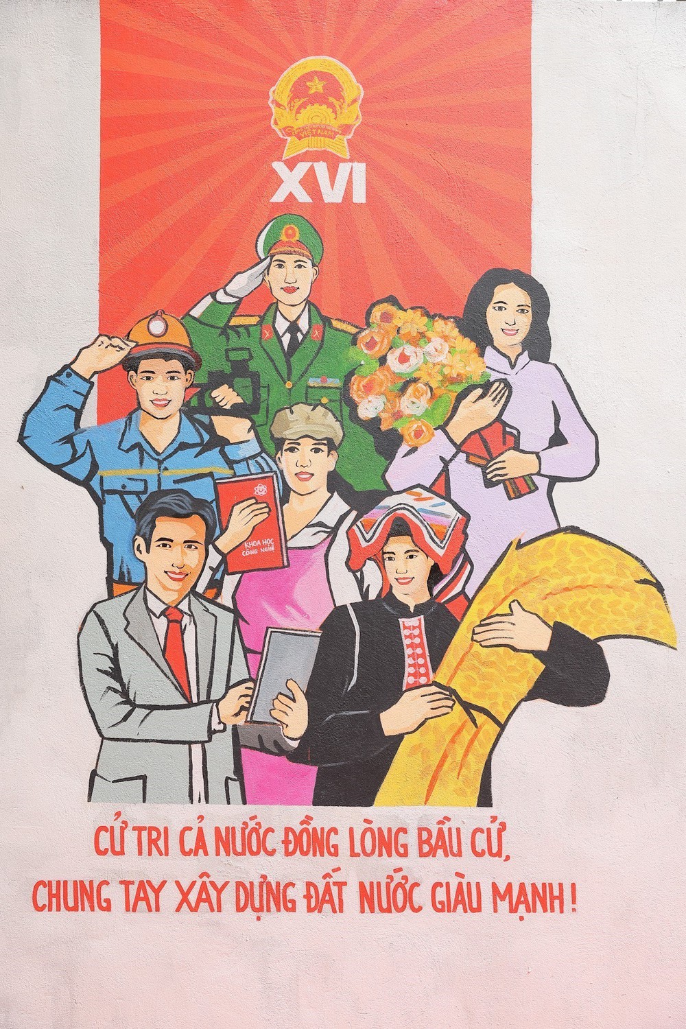 Bầu cử Quốc hội và HĐND: Phường Ba Đình (Hà Nội) khánh thành công trình “Tranh tường bích họa” chào mừng bầu cử - Ảnh 10.