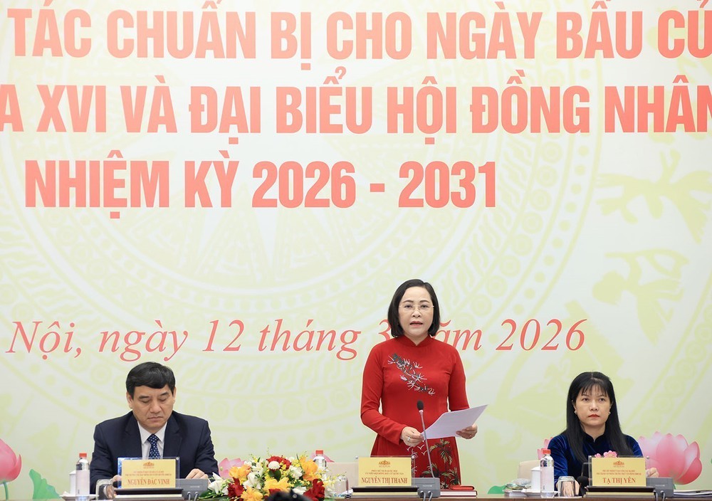 Họp báo về công tác chuẩn bị bầu cử - Ảnh 4.