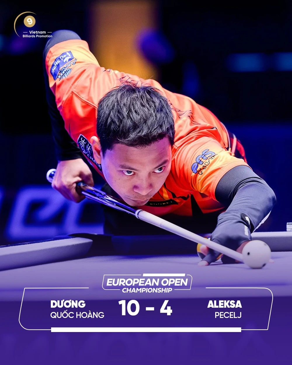 Đội Việt Nam chỉ còn duy nhất 1 cơ thủ ở vòng Last 16 giải billards tại châu Âu - Ảnh 3.