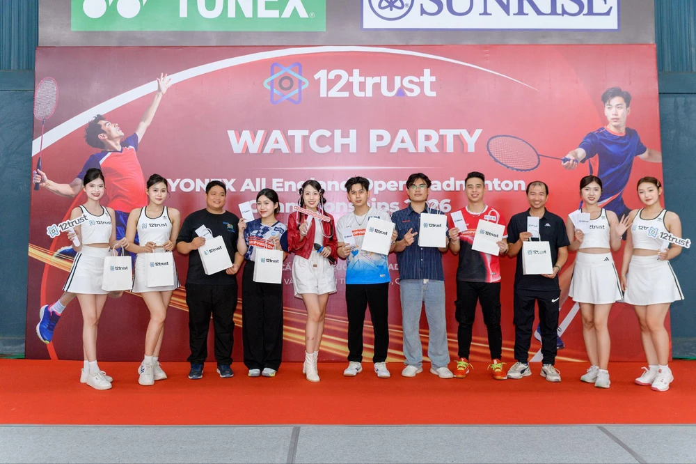 Sôi động sự kiện offline Yonex All England 2026: Kết nối cộng đồng yêu cầu lông Việt Nam - Ảnh 4.