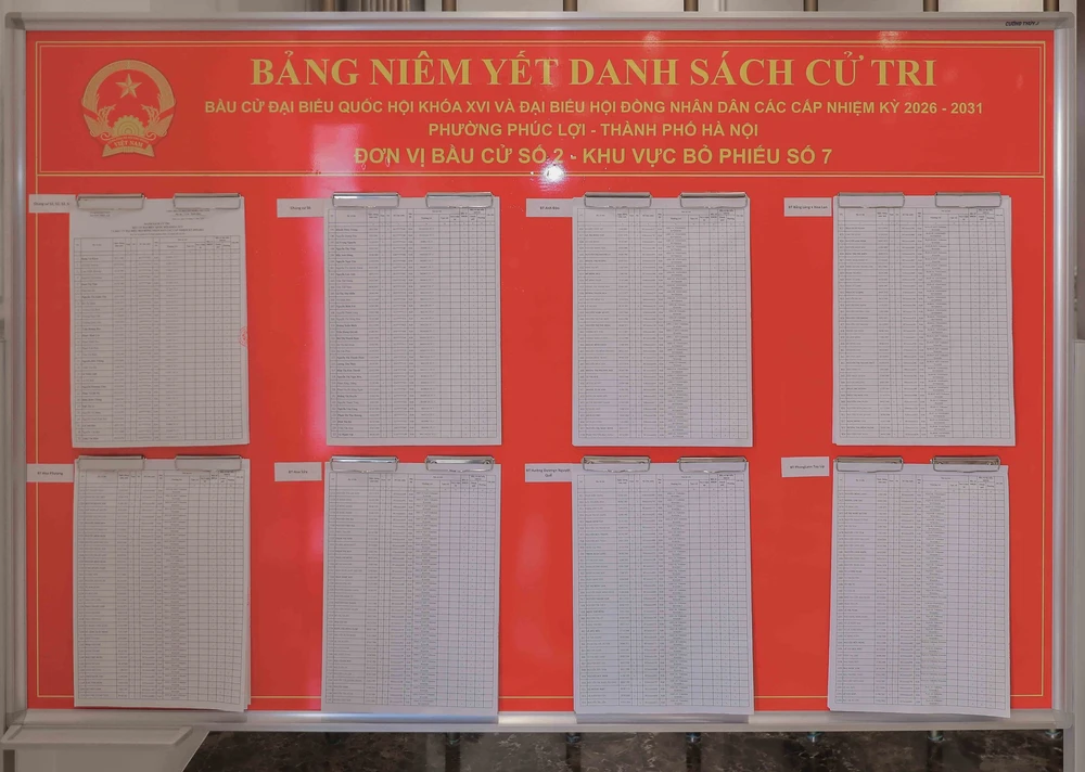 Bầu cử Quốc hội và HĐND: Phường Phúc Lợi (Hà Nội) sẵn sàng cho Ngày hội toàn dân - Ảnh 8.