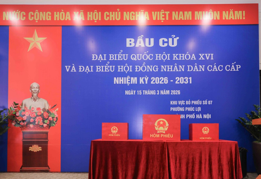 Bầu cử Quốc hội và HĐND: Phường Phúc Lợi (Hà Nội) sẵn sàng cho Ngày hội toàn dân - Ảnh 1.