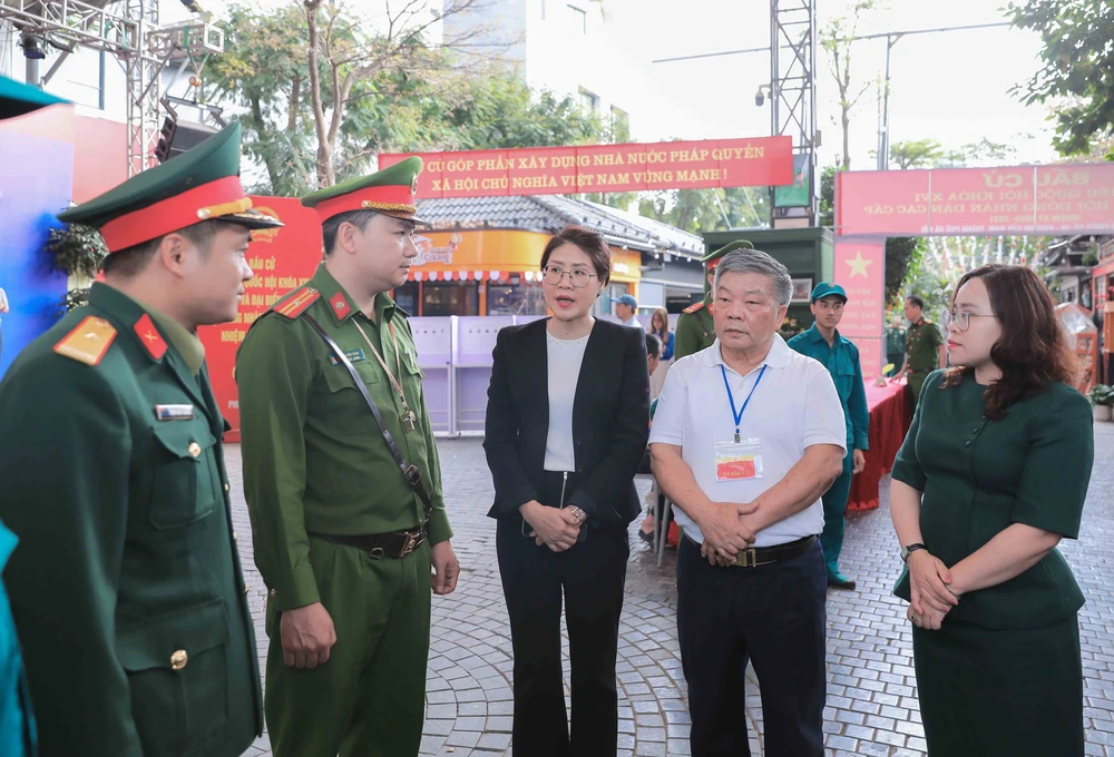 Hà Nội: Phường Cửa Nam triển khai đồng bộ phương án bảo vệ an ninh bầu cử - Ảnh 2.