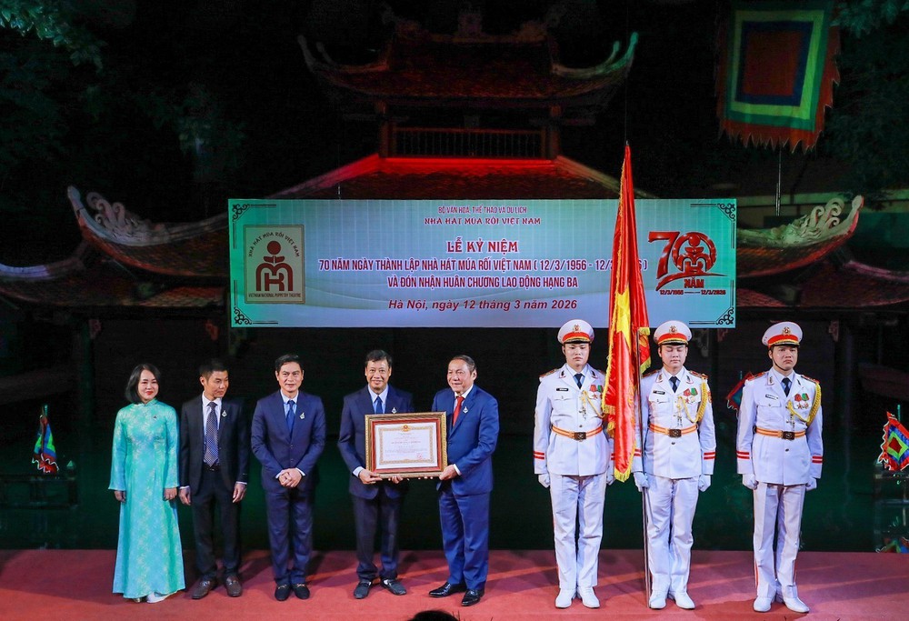 Nhà hát Múa rối Việt Nam kỷ niệm 70 năm xây dựng, đổi mới và phát triển - Ảnh 3.