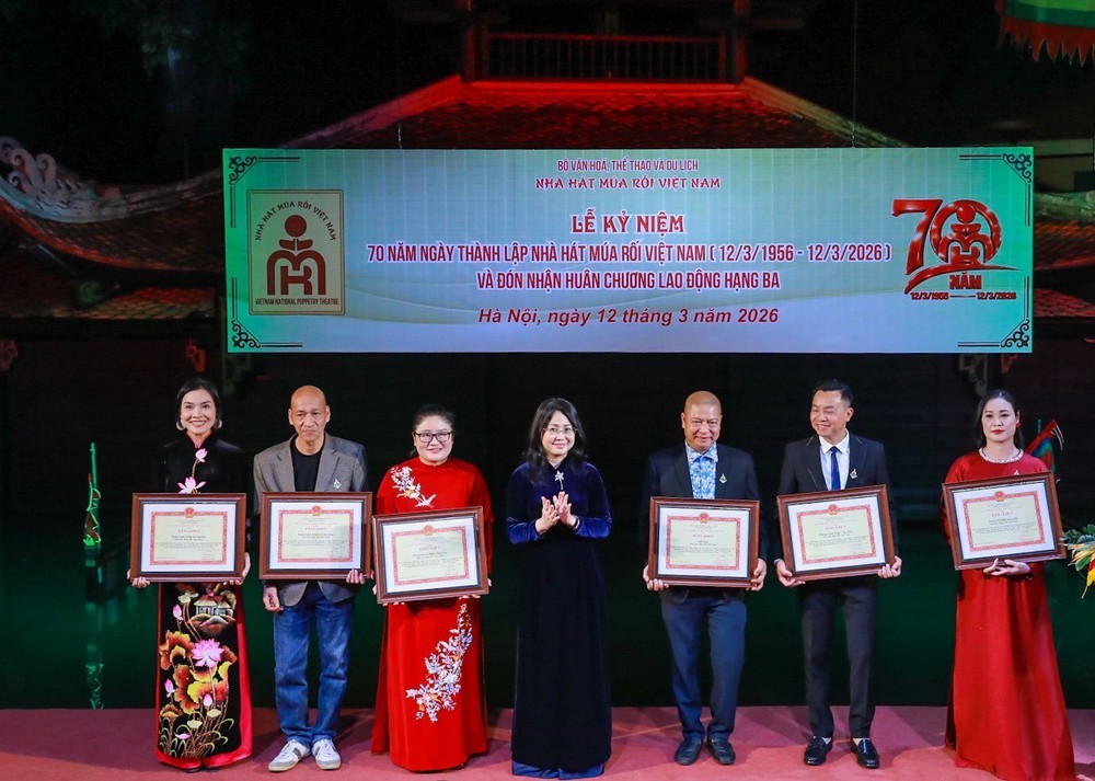 Nhà hát Múa rối Việt Nam kỷ niệm 70 năm xây dựng, đổi mới và phát triển - Ảnh 5.