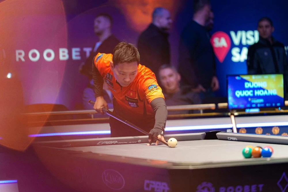 Cơ thủ số 1 Việt Nam tiếp tục thắng ấn tượng, ghi tên vào tứ kết giải đấu danh giá ở châu Âu - Ảnh 2.