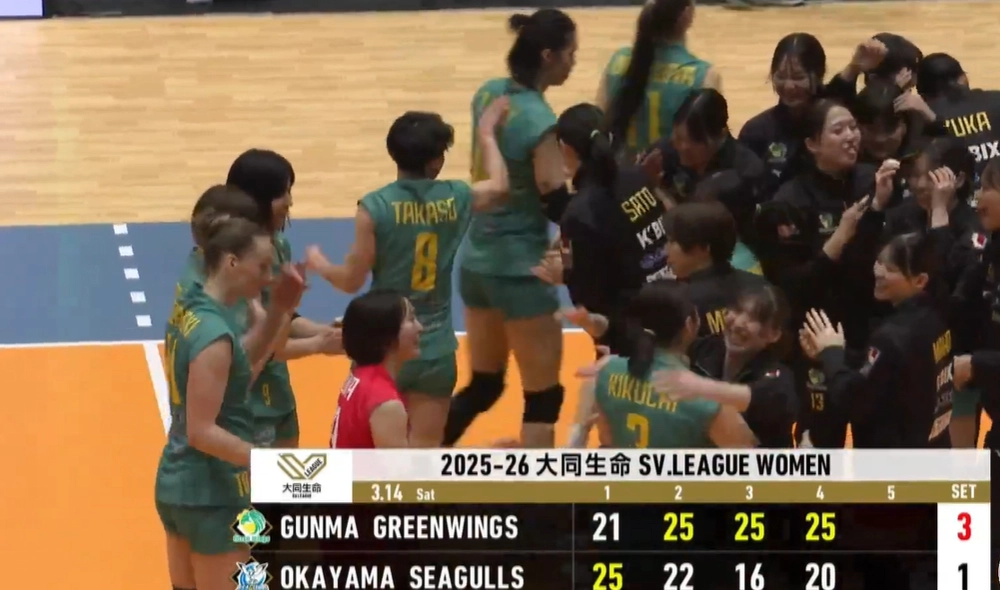 Thanh Thúy vượt qua Bích Thủy, Gunma Green Wings duy trì chuỗi trận thắng thuyết phục - Ảnh 1.