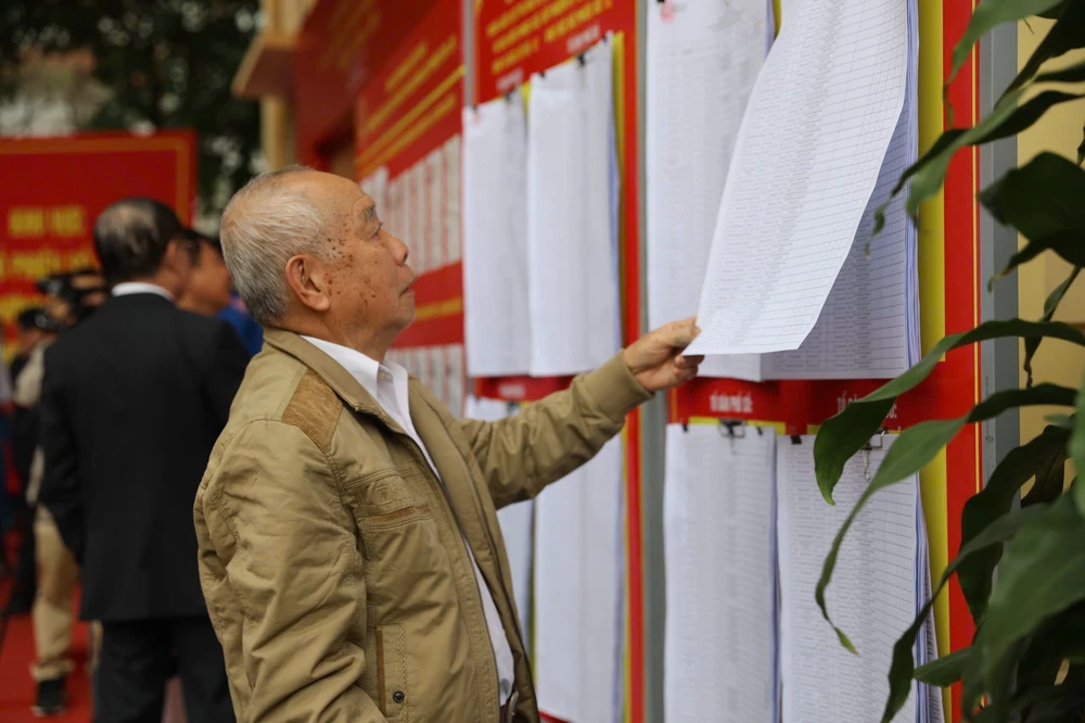 Nhiều địa phương ở Hà Nội đã hoàn tất công tác bầu cử - Ảnh 2.