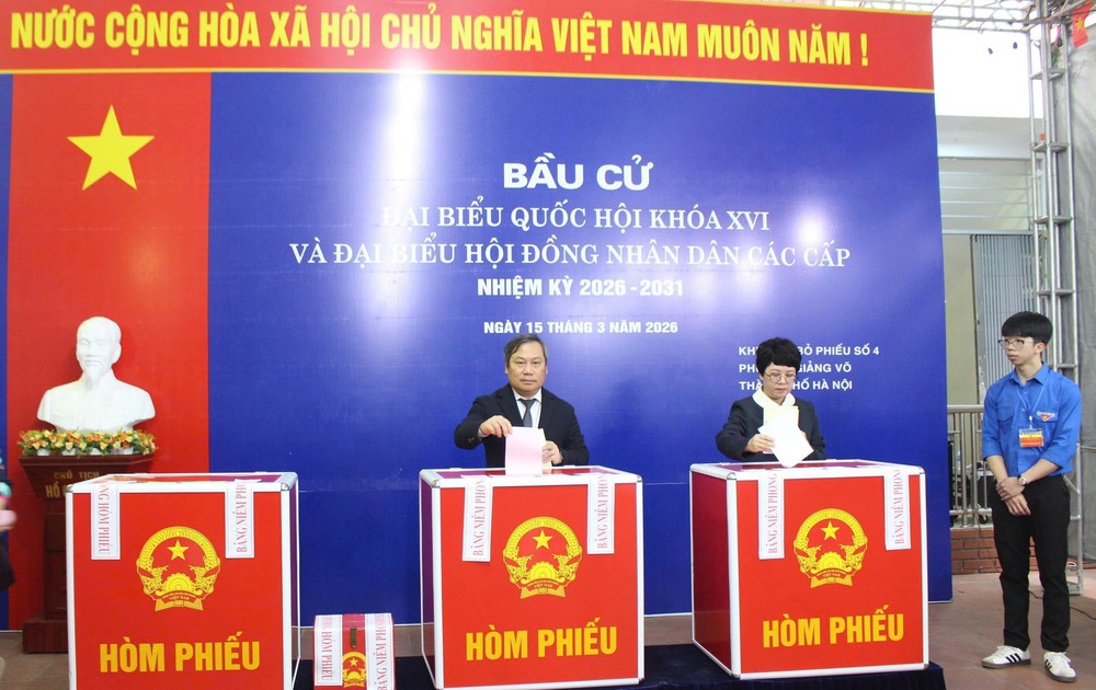 Tinh thần, trách nhiệm cao của cử tri Thủ đô - Ảnh 1. Tinh thần, trách nhiệm cao của cử tri Thủ đô - Ảnh 1.