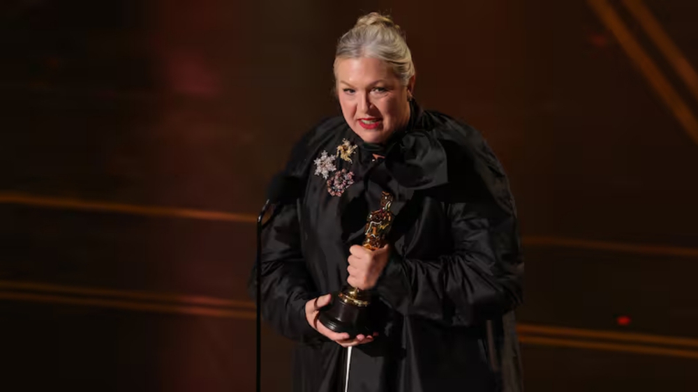 Trực tiếp Oscar 2026: "KPop Demon Hunters" đoạt giải Phim hoạt hình hay nhất - Ảnh 4. Trực tiếp Oscar 2026: "KPop Demon Hunters" đoạt giải Phim hoạt hình hay nhất - Ảnh 4.