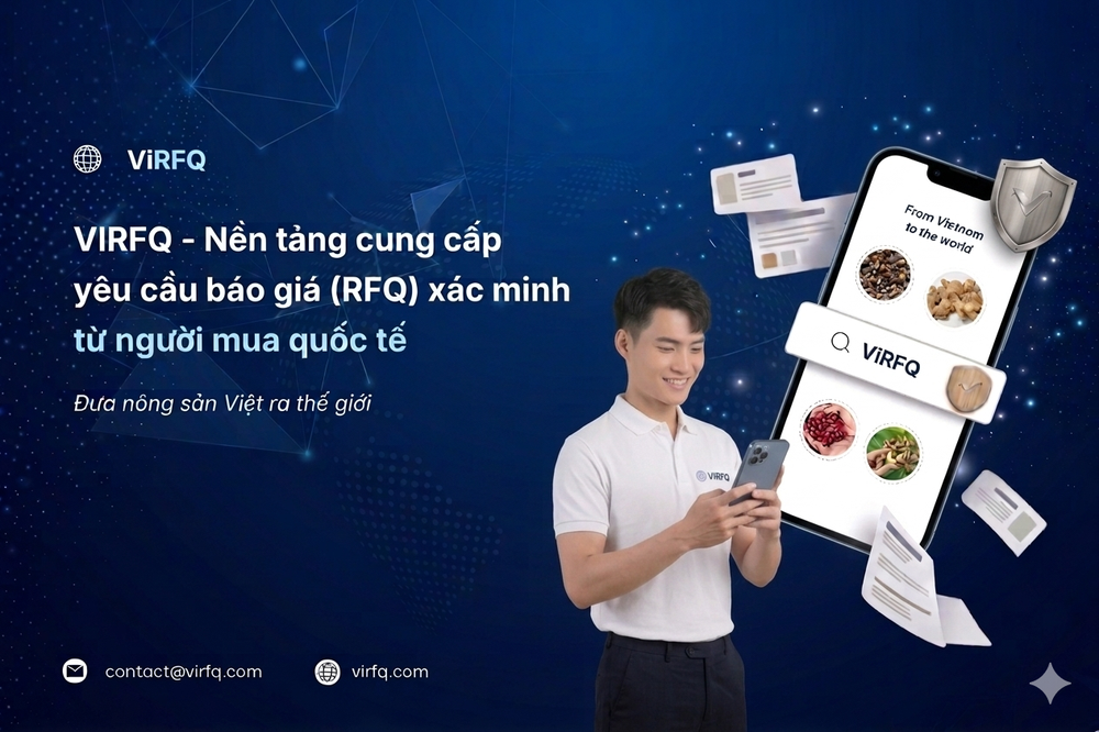 ViRFQ giúp nông dân, doanh nghiệp nhỏ xuất khẩu nông sản không qua trung gian - Ảnh 1.
