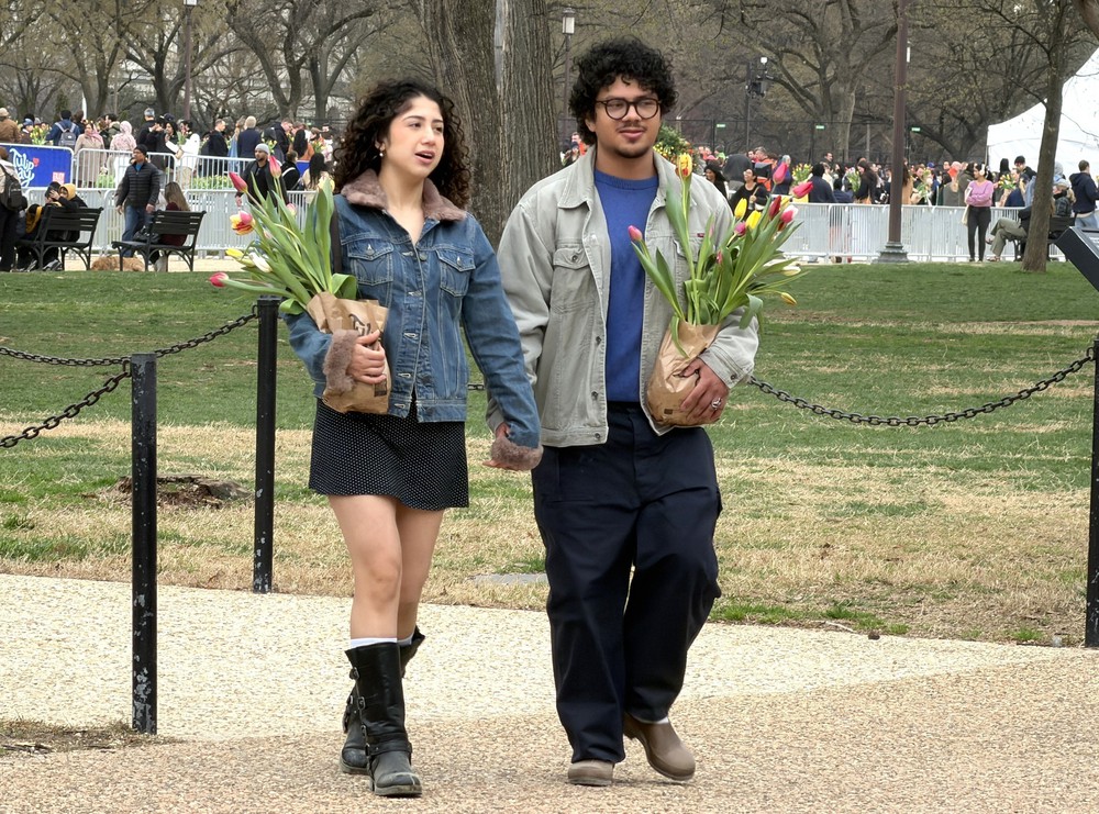 Mỹ: Washington DC rực rỡ Ngày hội hoa Tulip - Ảnh 7.