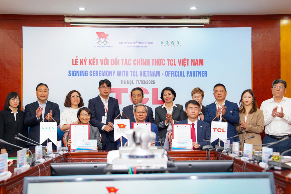 Ủy ban Olympic Việt Nam hợp tác chiến lược với TCL - Ảnh 2.