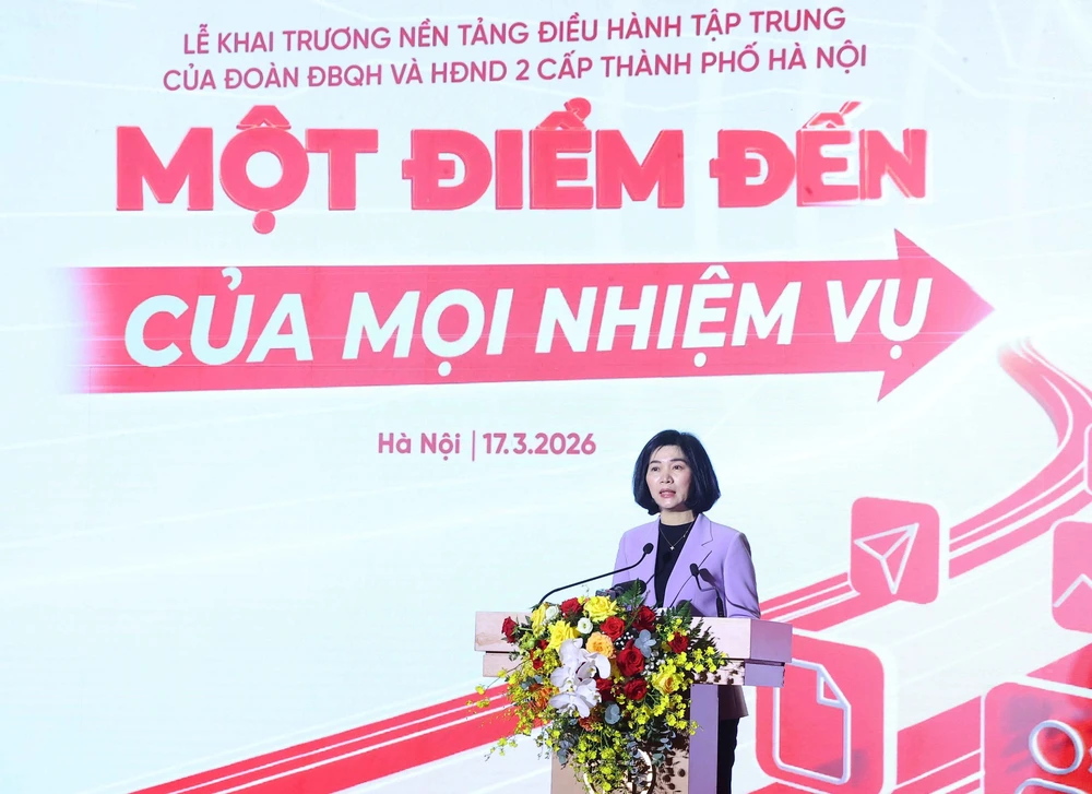 Hà Nội khai trương nền tảng Điều hành tập trung của Đoàn đại biểu Quốc hội và HĐND - Ảnh 7.