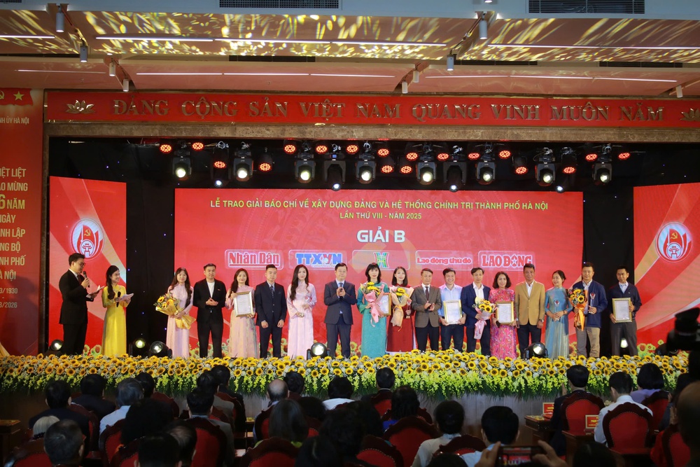 Tôn vinh những tác phẩm báo chí xuất sắc về xây dựng Đảng Thủ đô - Ảnh 3.