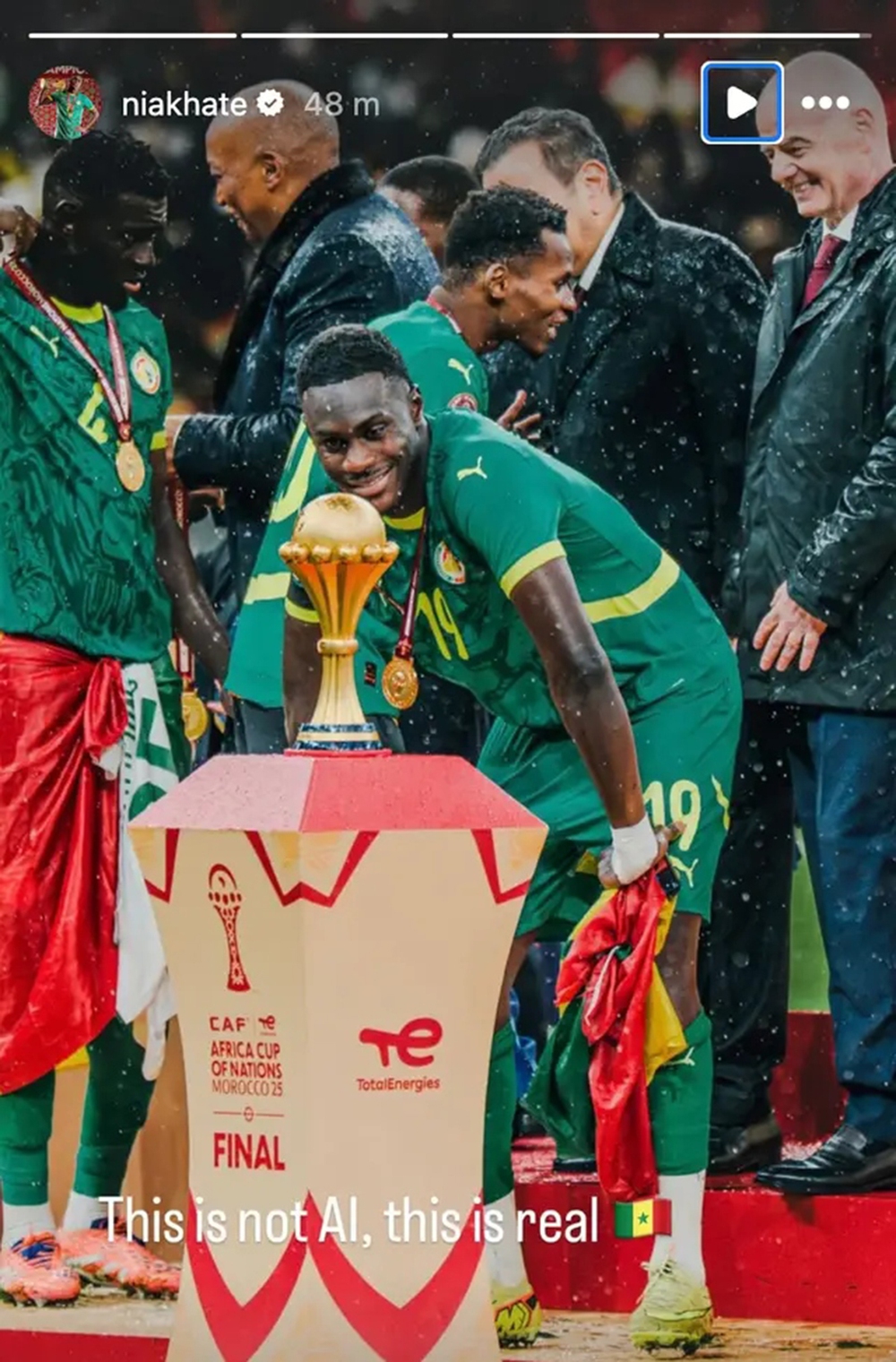 Dàn sao ĐT Senegal phản ứng mạnh mẽ khi ĐT Ma rốc đoạt chức vô địch châu Phi nhờ kháng cáo  - Ảnh 2.
