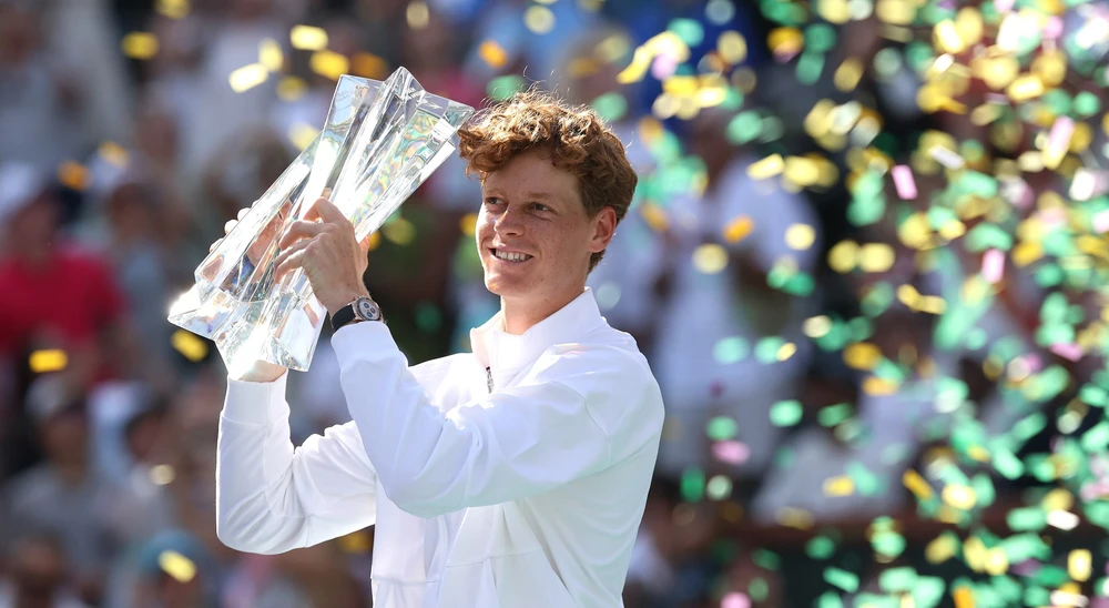 Quần vợt: Sinner vượt mốc 60 triệu USD tiền thưởng - Ảnh 1.