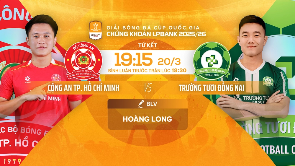 Lịch thi đấu bóng đá hôm nay