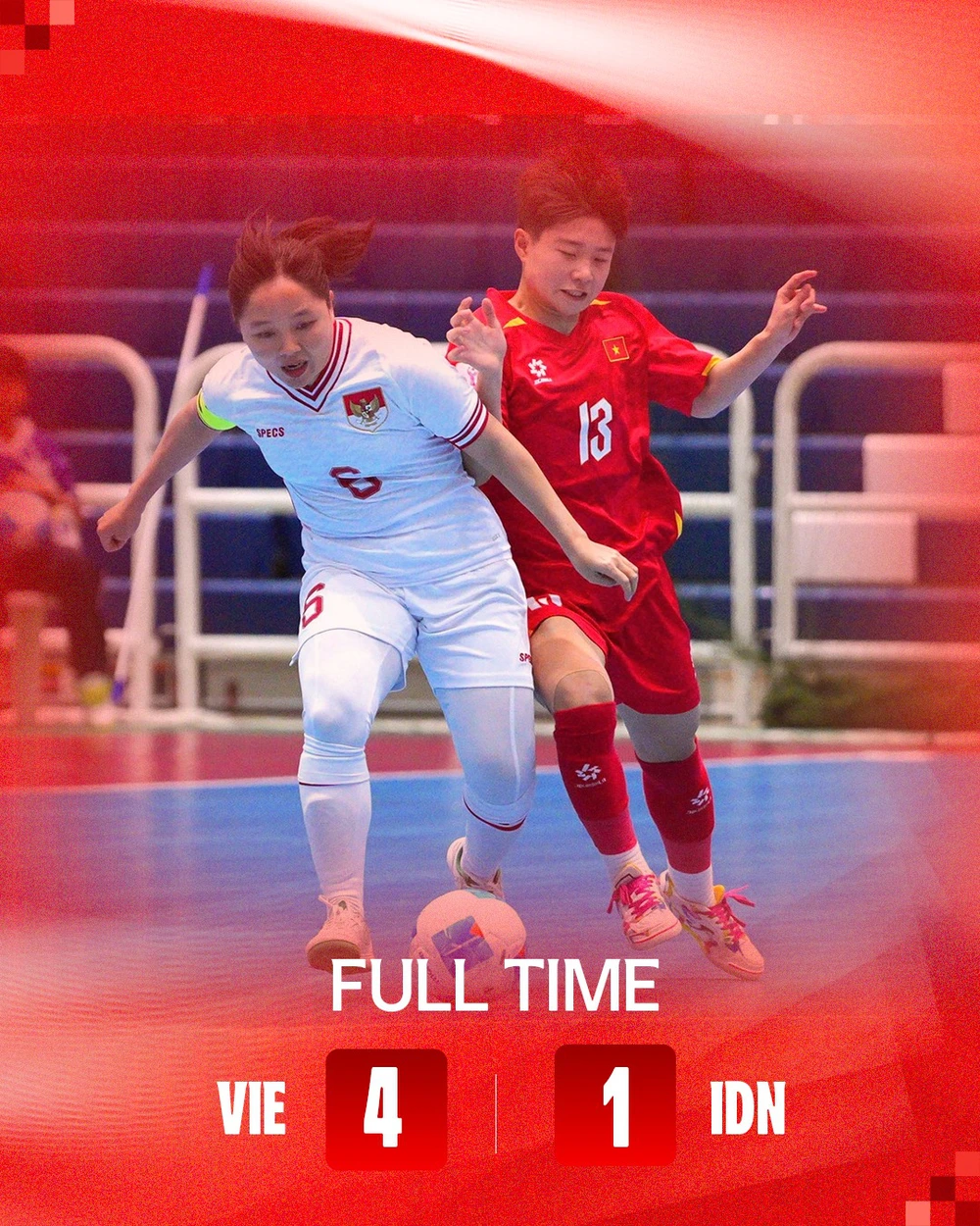 ĐT futsal nữ Việt Nam ngược dòng thắng Indonesia, giành HCĐ giải Đông Nam Á - Ảnh 2.