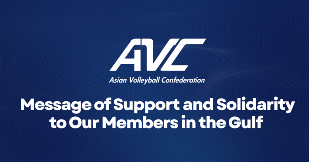 Liên đoàn bóng chuyền châu Á gửi thông điệp khi căng thẳng ở Trung Đông gia tăng - Ảnh 1. Liên đoàn bóng chuyền châu Á gửi thông điệp khi căng thẳng ở Trung Đông gia tăng - Ảnh 1.