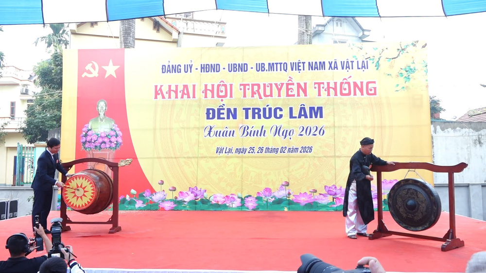 Sôi nổi Lễ hội Đền Trúc Lâm và Giải vật dân tộc Xuân Bính Ngọ 2026: Giữ lửa truyền thống, tỏa sáng tinh thần thượng võ - Ảnh 1.