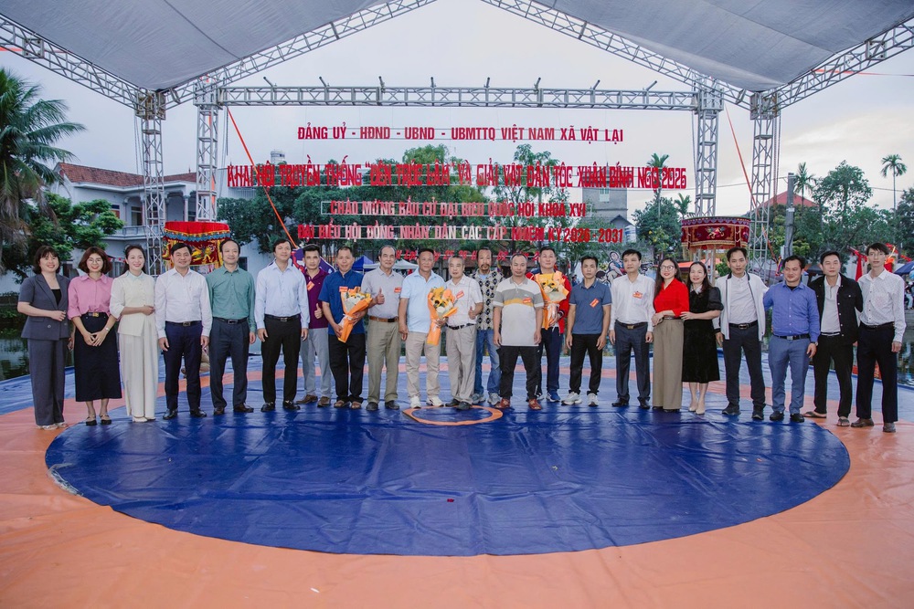 Sôi nổi Lễ hội Đền Trúc Lâm và Giải vật dân tộc Xuân Bính Ngọ 2026: Giữ lửa truyền thống, tỏa sáng tinh thần thượng võ - Ảnh 2.