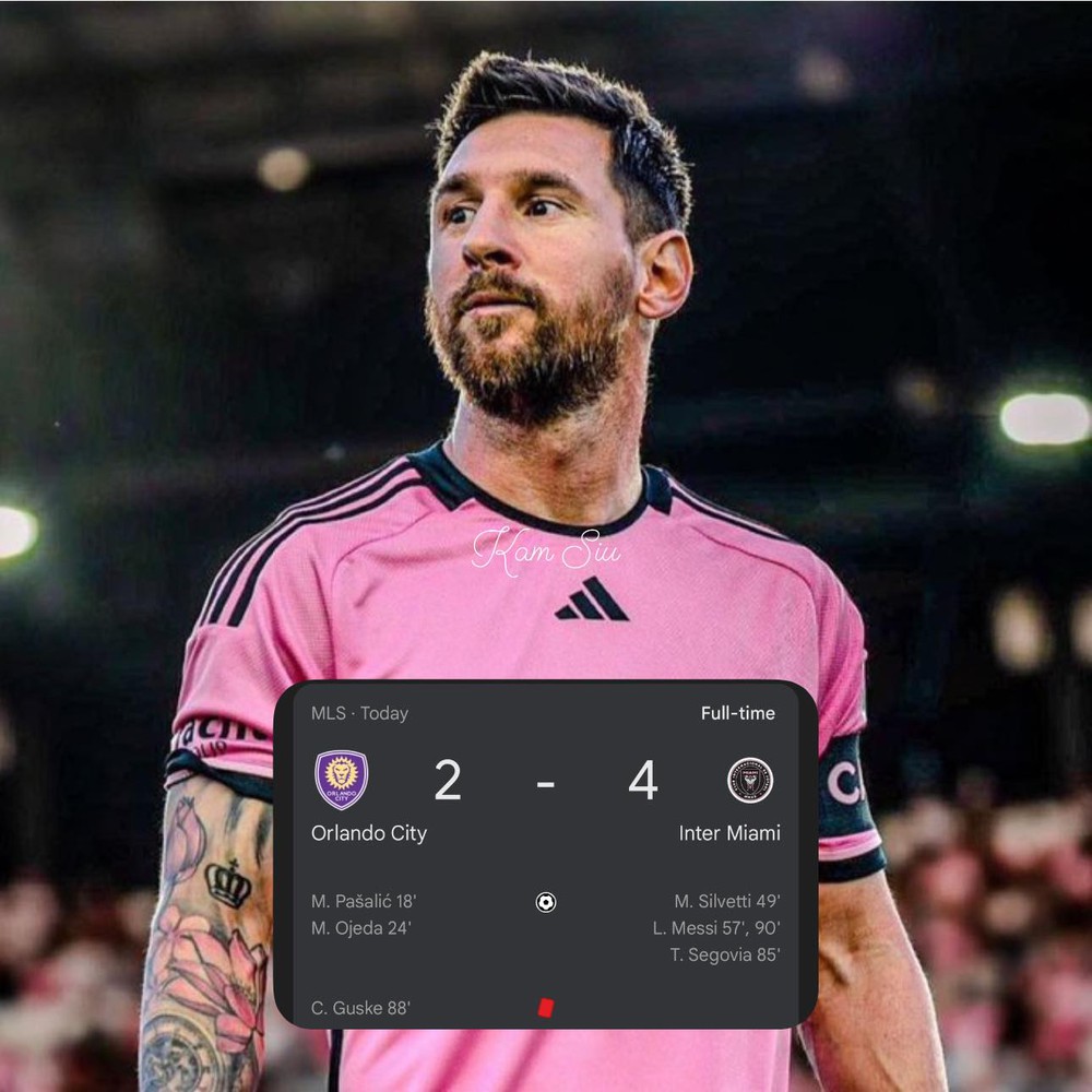 Lionel Messi rực sáng với cú đúp, Inter Miami lội ngược dòng đầy ngoạn mục - Ảnh 1.