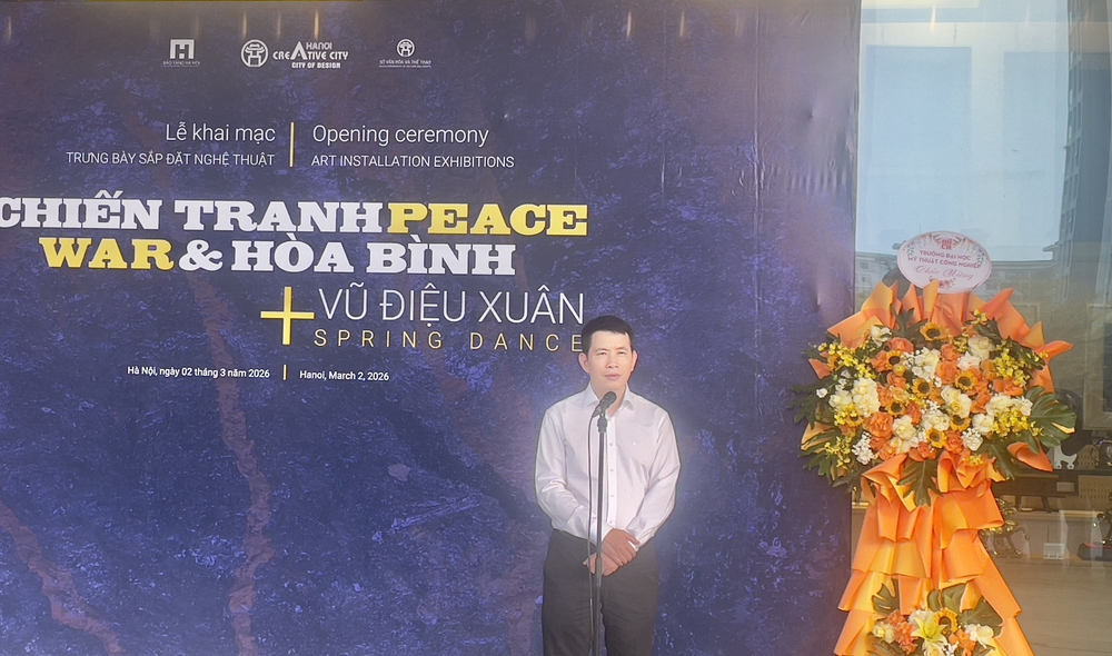 Đánh thức ký ức chiến tranh bằng ngôn ngữ sắp đặt đương đại - Ảnh 1.