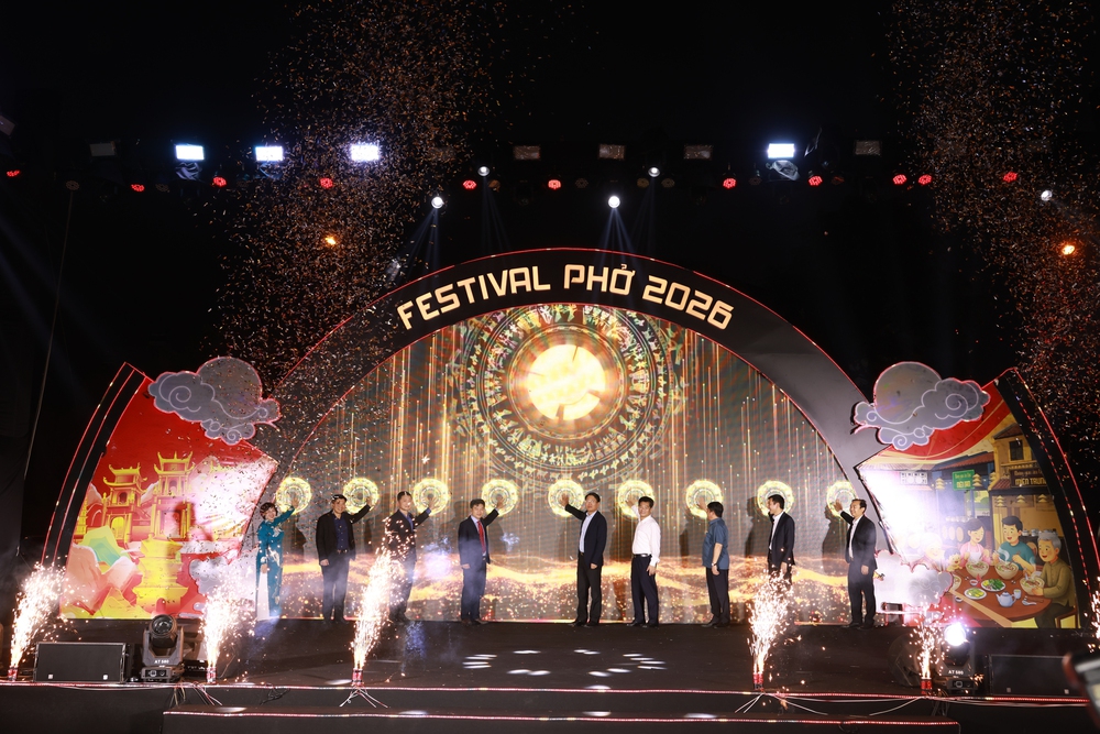 Khai mạc Festival Phở 2026: Khẳng định giá trị di sản, hướng tầm quốc tế - Ảnh 2. Khai mạc Festival Phở 2026: Khẳng định giá trị di sản, hướng tầm quốc tế - Ảnh 2.